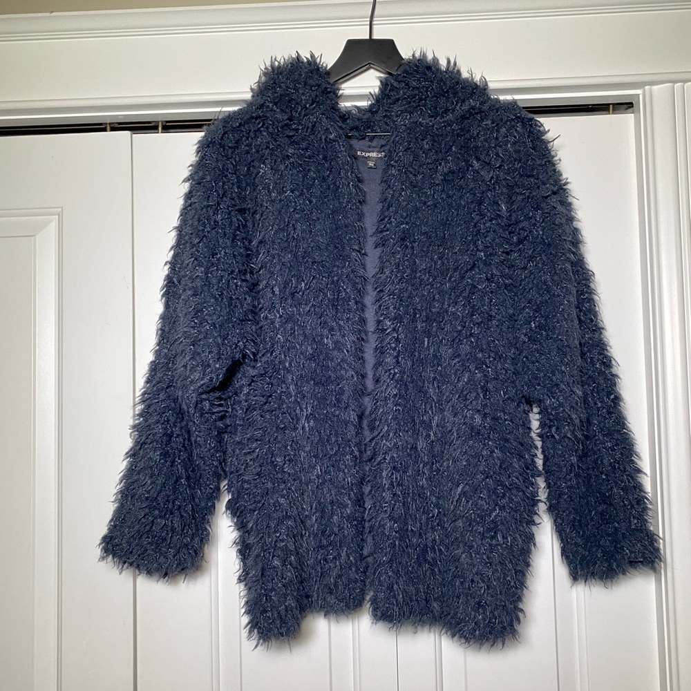Express Sherpa Jacket Navy